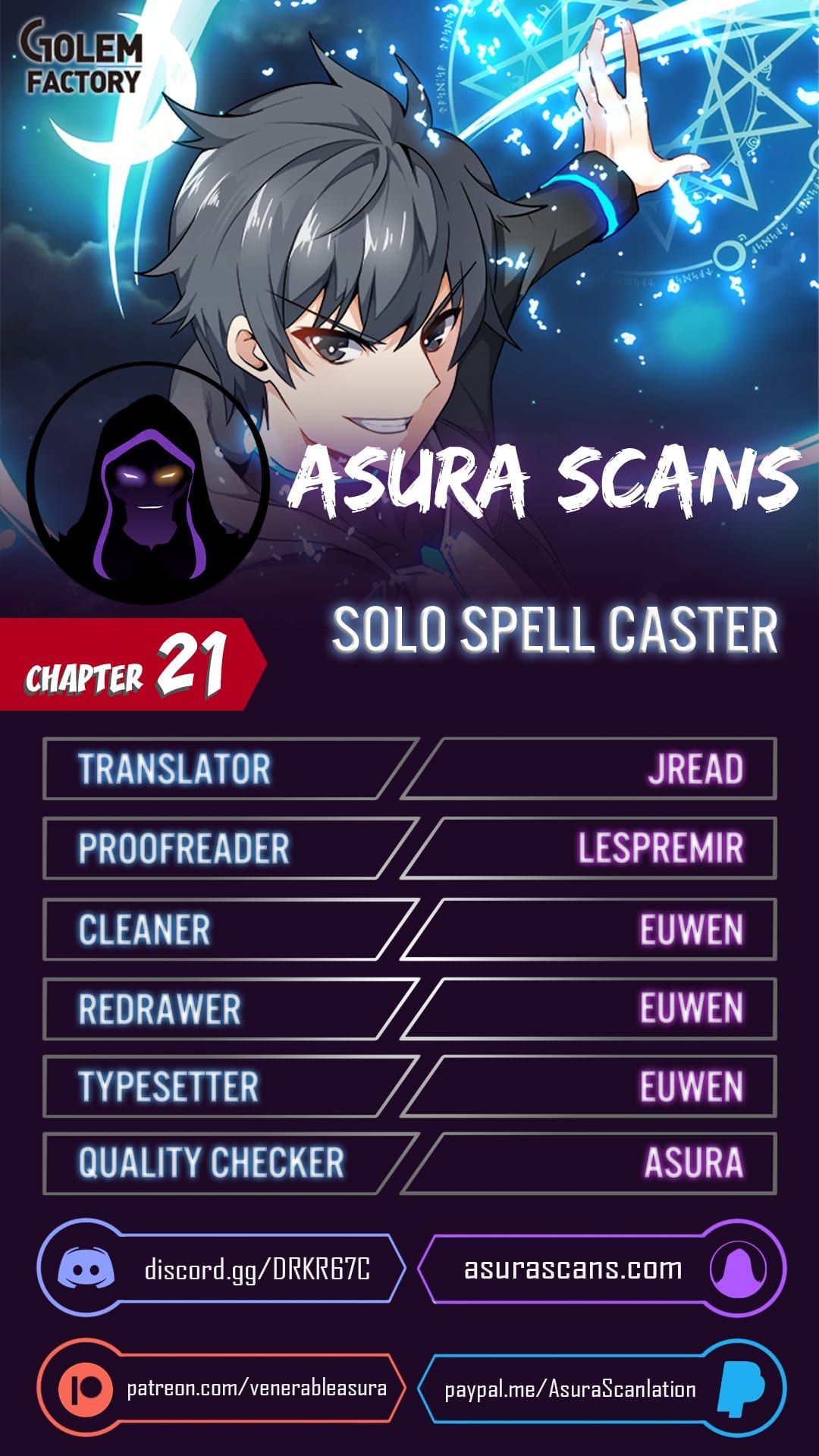 Solo Spell Caster Chapter 21 1